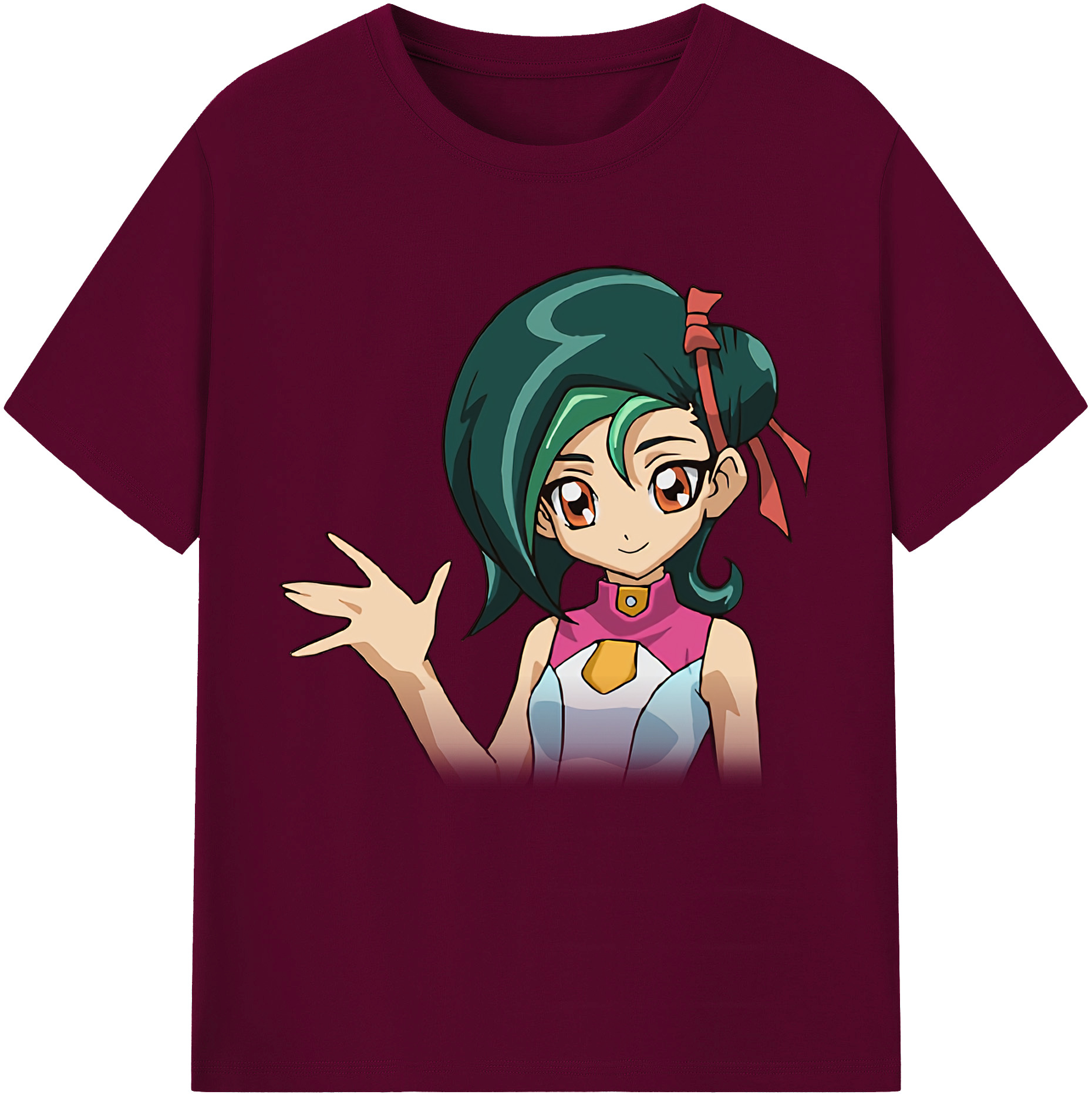 （画像用） 遊☆戯☆王 Yu-Gi-Oh! レディースカジュアルプリントTシャツ（綿100％）